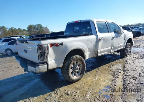2017 Ford F-250 Lariat from USA, damaged, VIN 1FT7W2BT4HEE52421
